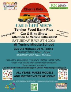 Tenino Community Service Center's Car and Bike Show @ Tenino Middle School